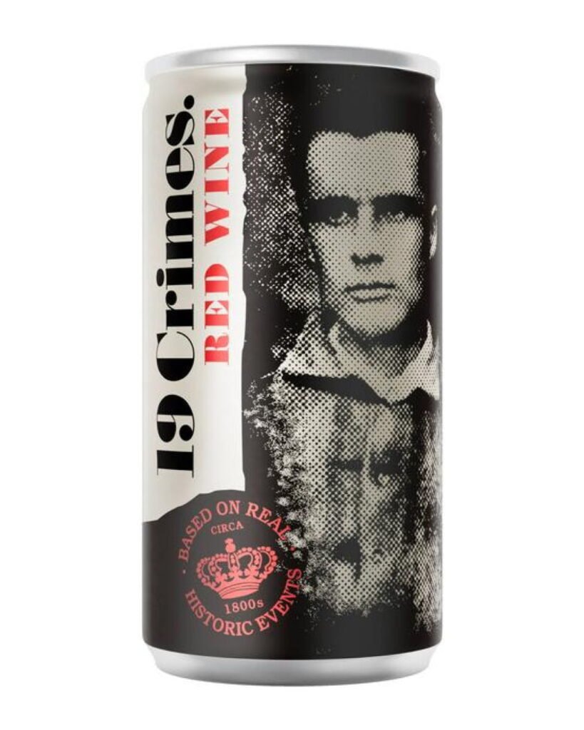 19 Crimes Red Wine Can 187 ml
