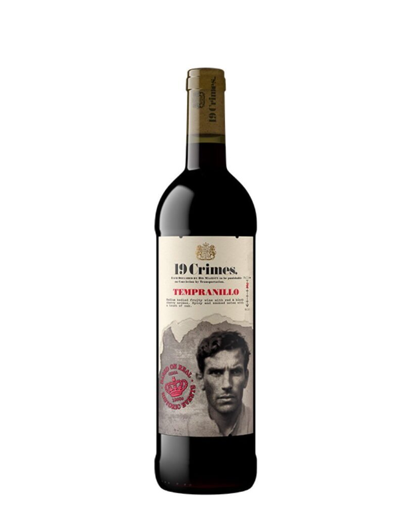 19 Crimes Tempranillo Red Wine 75 cl