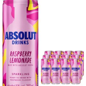 Purchase Absolut Mix Raspberry & Lemon Premixed Cocktail Can 12 x 250 ml