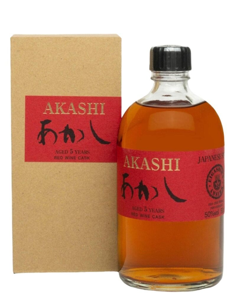 Akashi 5 Year Old Red Wine Cask Blended Whisky 50 cl