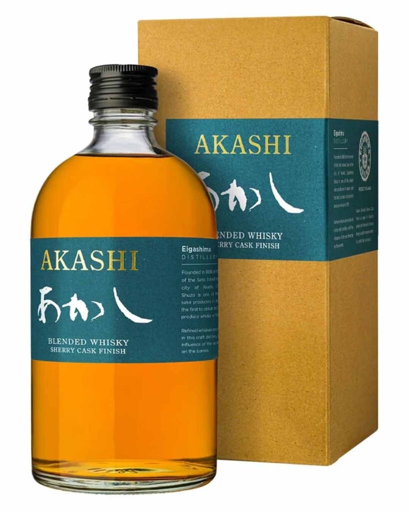 Akashi Sherry Cask Finish Blended Whisky 50 cl
