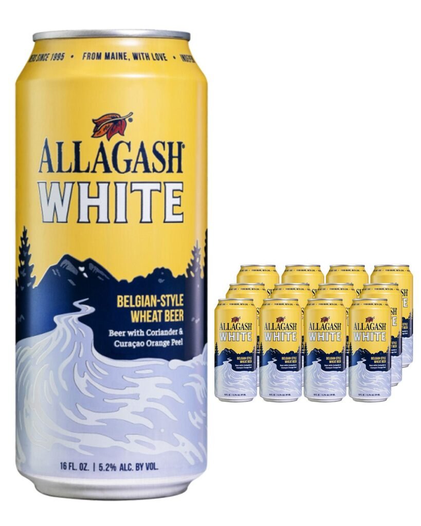 Allagash Wheat Beer Can 12 x 568ml