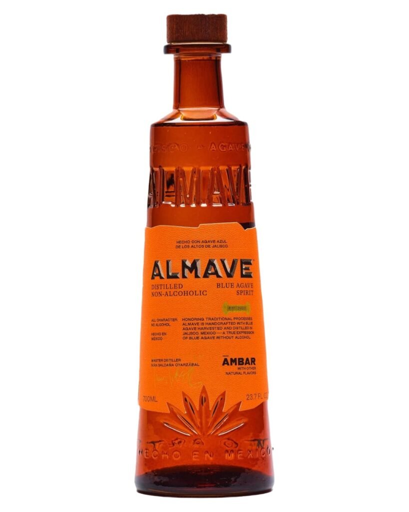 Almave Ámbar Non-Alcoholic Blue Agave Spirit 70 cl