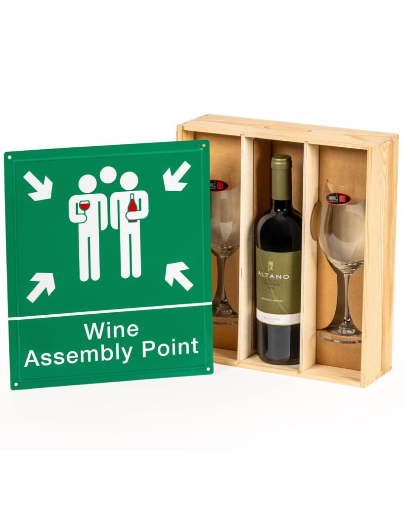 Altano Organic Tinto Douro Red Wine Assembly Point Wine Gift Box 70 cl