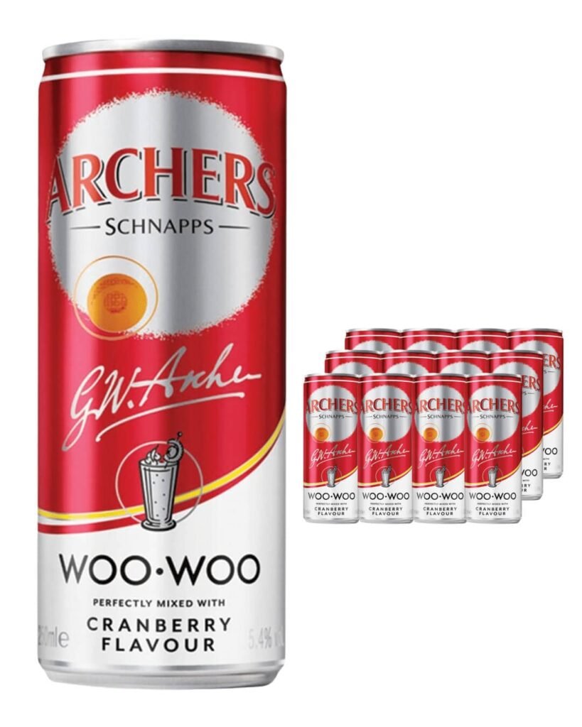 Archers Woo Woo Premixed Cocktail 12 x 250 ml