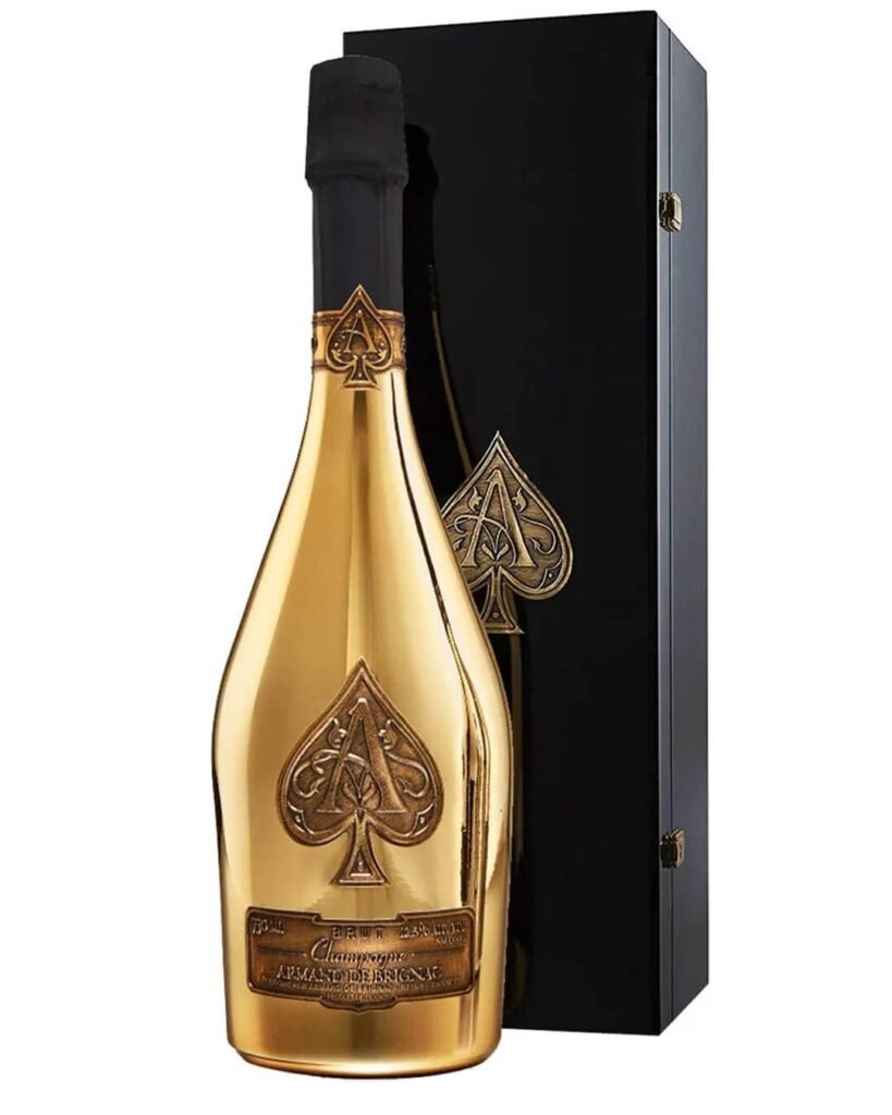 Armand de Brignac Ace of Spades Brut Gold Champagne Gift Pack 75 cl