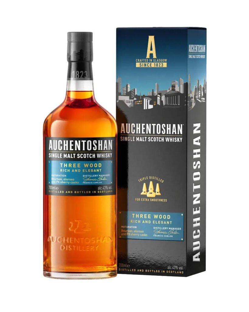Auchentoshan 3 Wood Whisky 70 cl