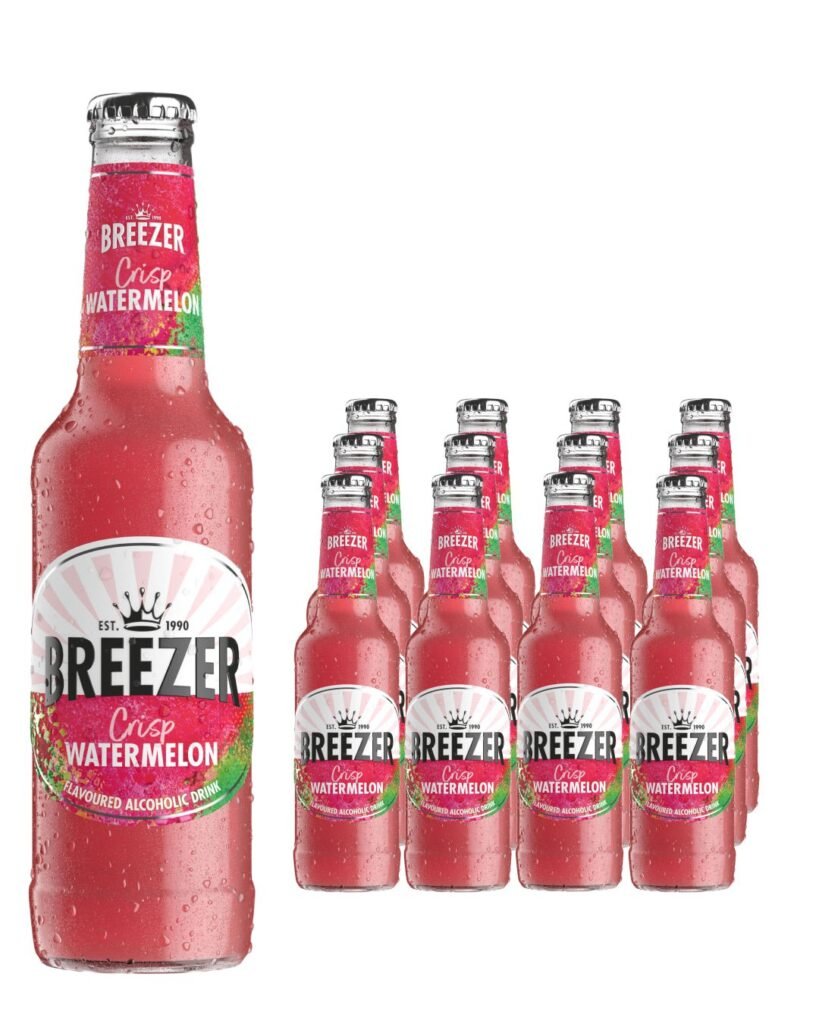 Purchase Breezer Crisp Watermelon Premixed Drink Multipack 12 x 275 ml