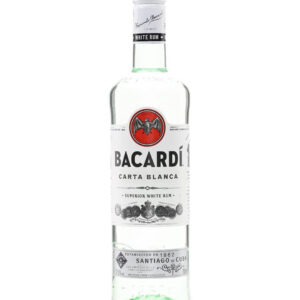 Bacardi Carta Blanca Rum, 1 L