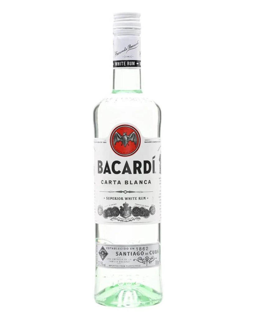 Bacardi Carta Blanca Rum 1 L