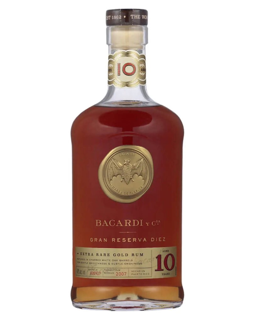 Bacardi Gran Reserva Diez 10 Year Old Rum 70 cl