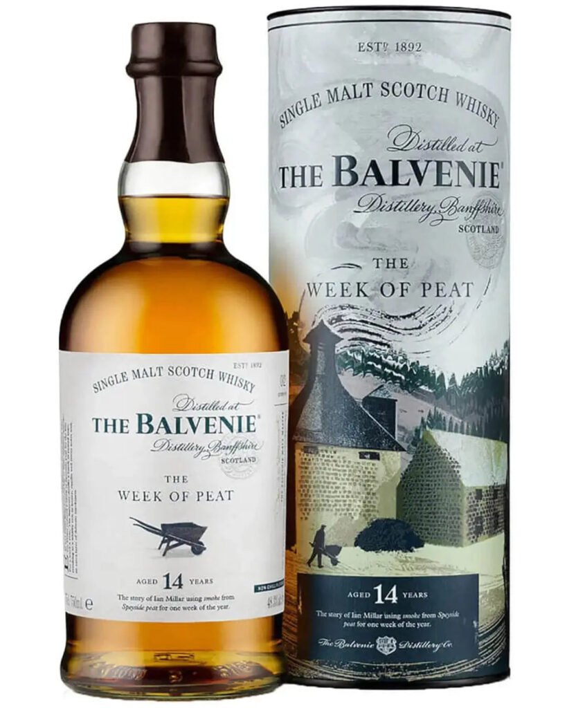 Balvenie The Week of Peat 14 Year Old Single Malt Scotch Whisky 70 cl