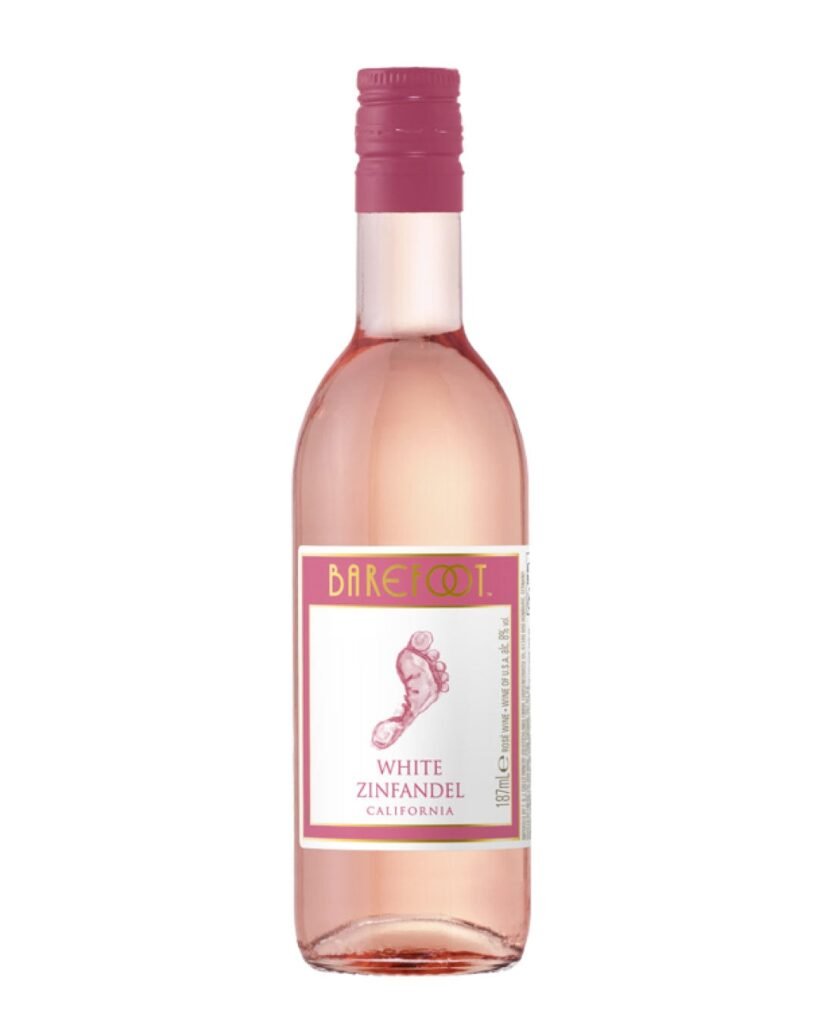 Barefoot White Zinfandel Miniture 187 ml