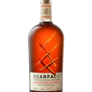 Bearface Elementally Aged Triple Oak Canadian Whisky, 70 cl