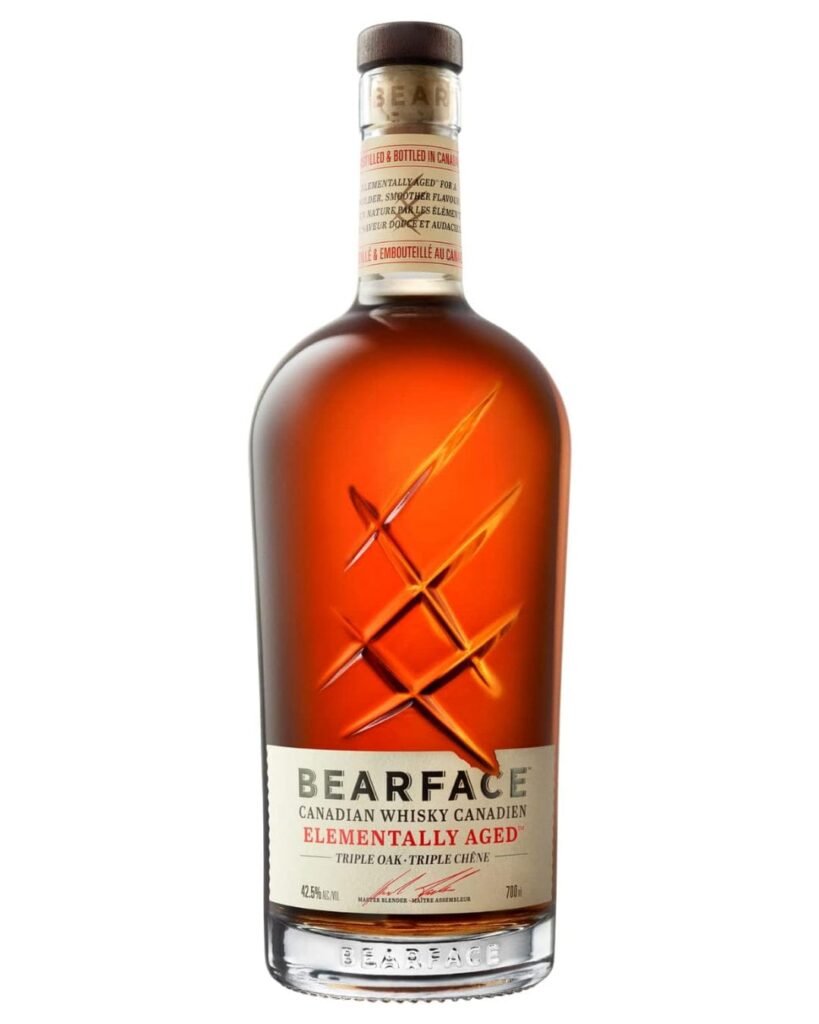 Bearface Elementally Aged Triple Oak Canadian Whisky 70 cl