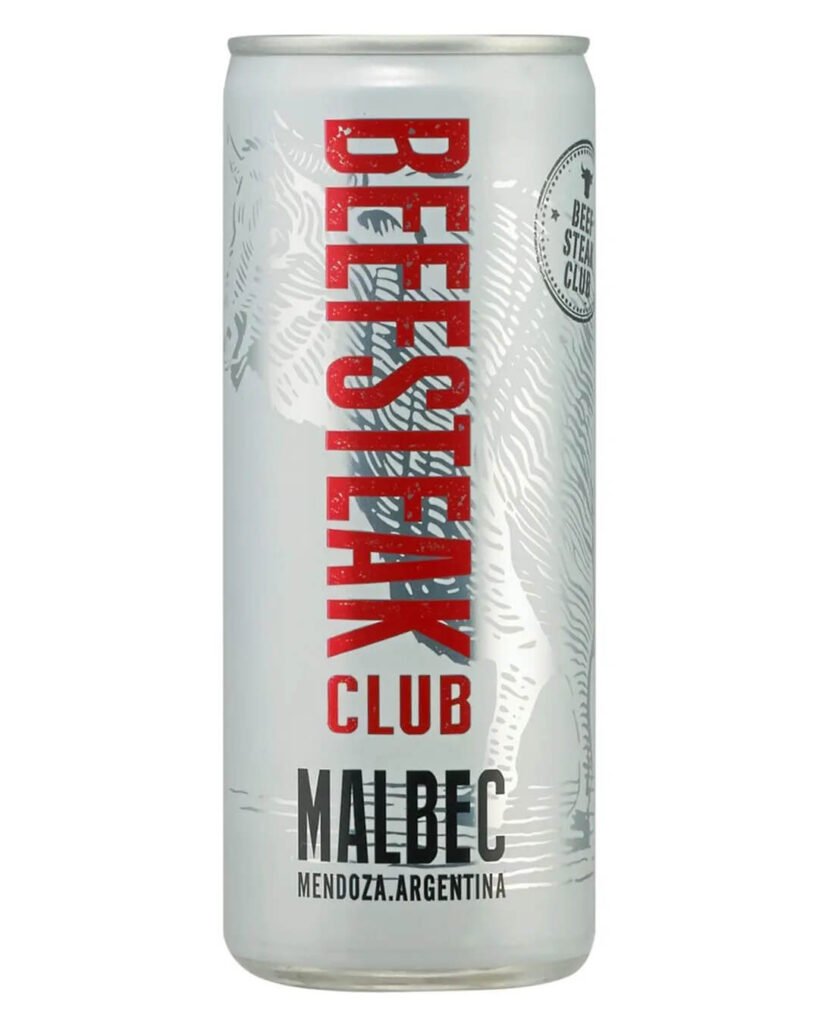Beefsteak Club Malbec Can 250 ml