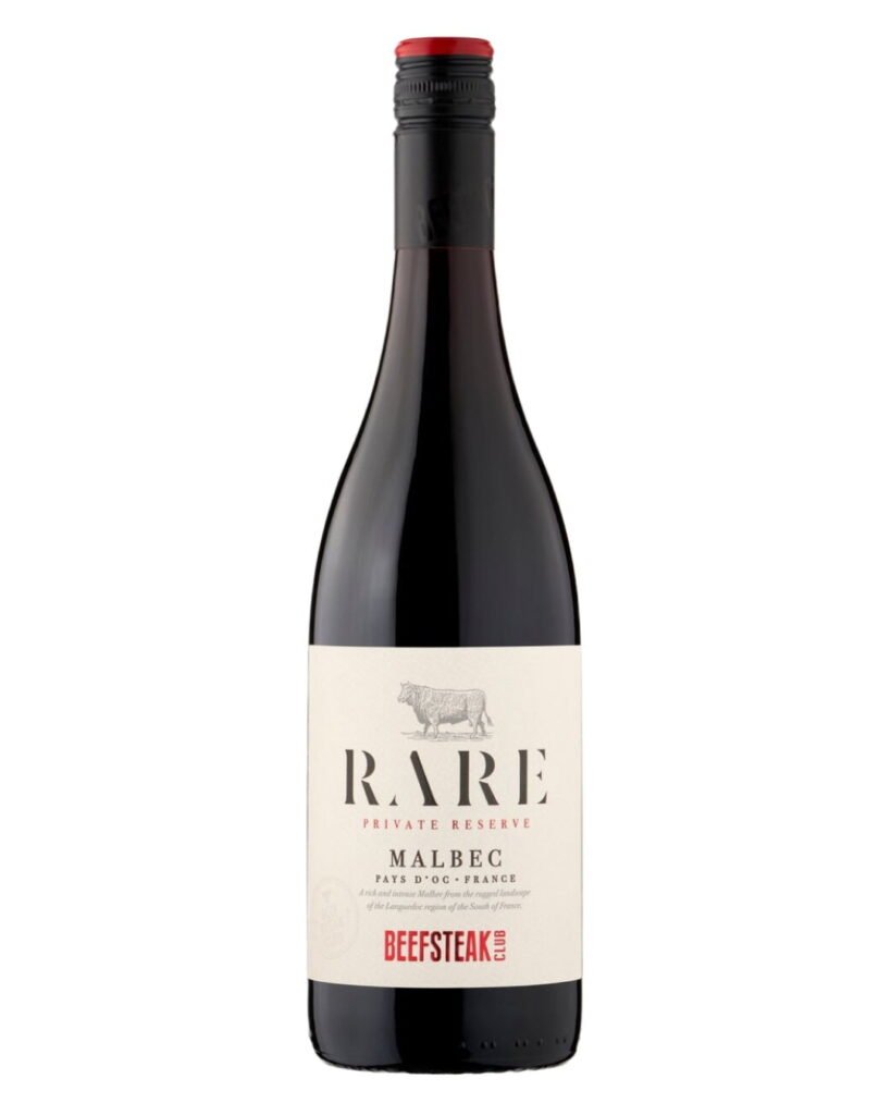 Beefsteak Rare French Malbec 75 cl