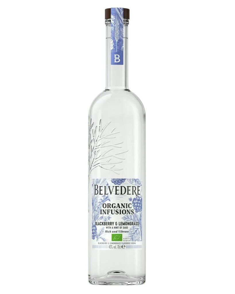 Belvedere Organic Infusions Blackberry & Lemongrass Vodka 70 cl