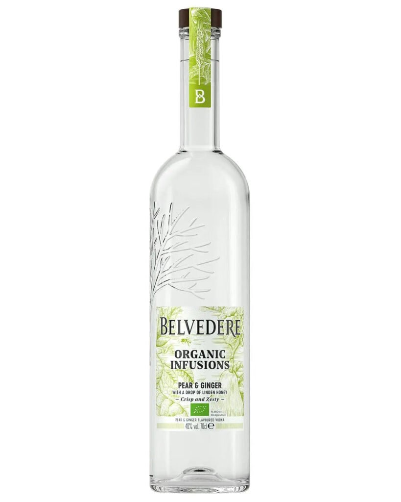 Belvedere Organic Infusions Pear & Ginger Vodka 70 cl