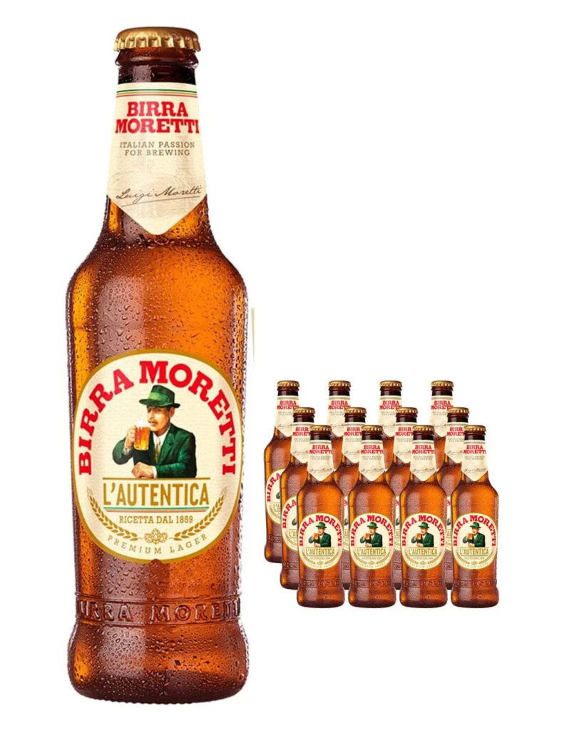 Buy Birra Moretti Lager Beer 12 x 330 ml