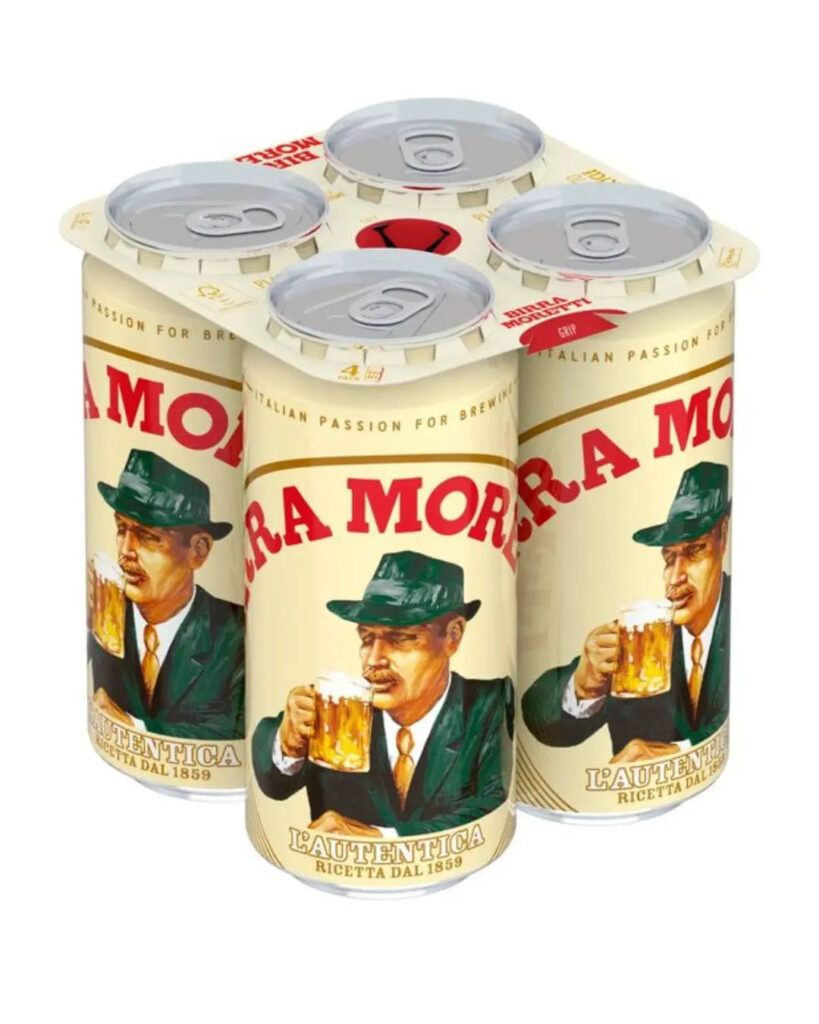Birra Moretti Beer Can 24 x 440 ml Pack