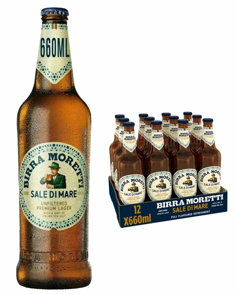 Birra Moretti Sale Di Mare Beer Bottle 12 x 660 ml
