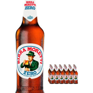 Birra Moretti Zero Alcohol Beer 24 x 330 ml