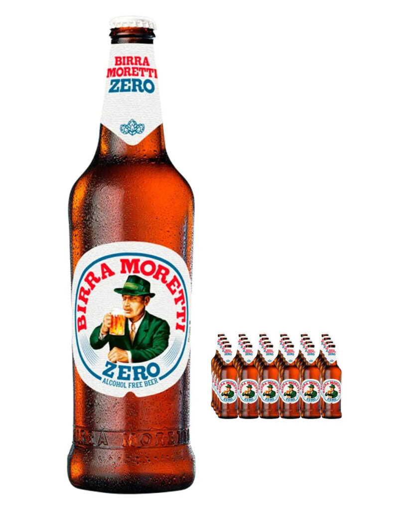Birra Moretti Zero Alcohol Beer 24 x 330 ml