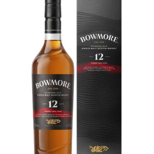 Bowmore 12 Year Old Sherry Oak Cask Islay Single Malt Scotch Whisky, 70 cl