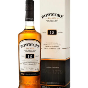 Bowmore 12 Year Old Whisky, 70 cl