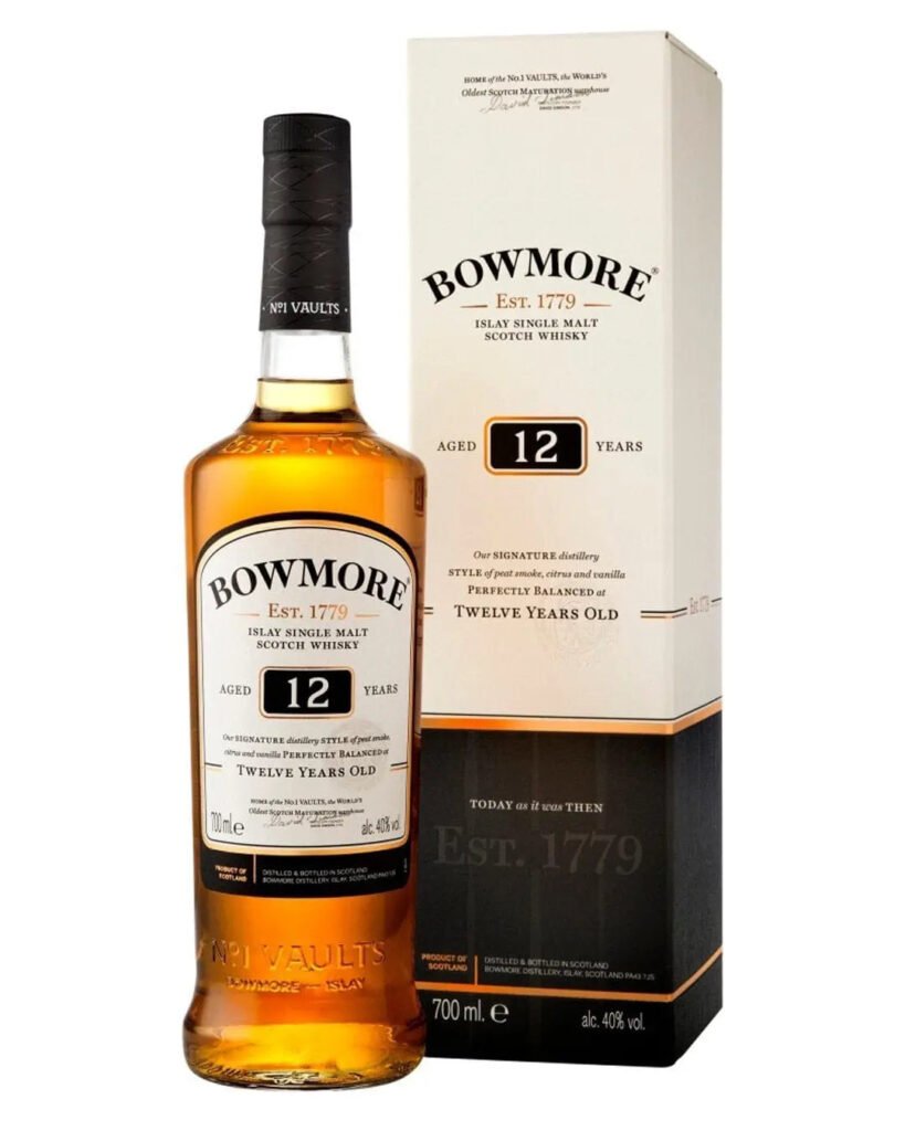 Bowmore 12 Year Old Whisky 70 cl