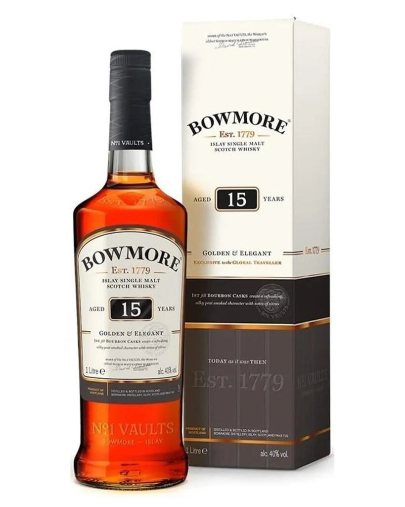 Bowmore 15 Year Old Whisky 70 cl
