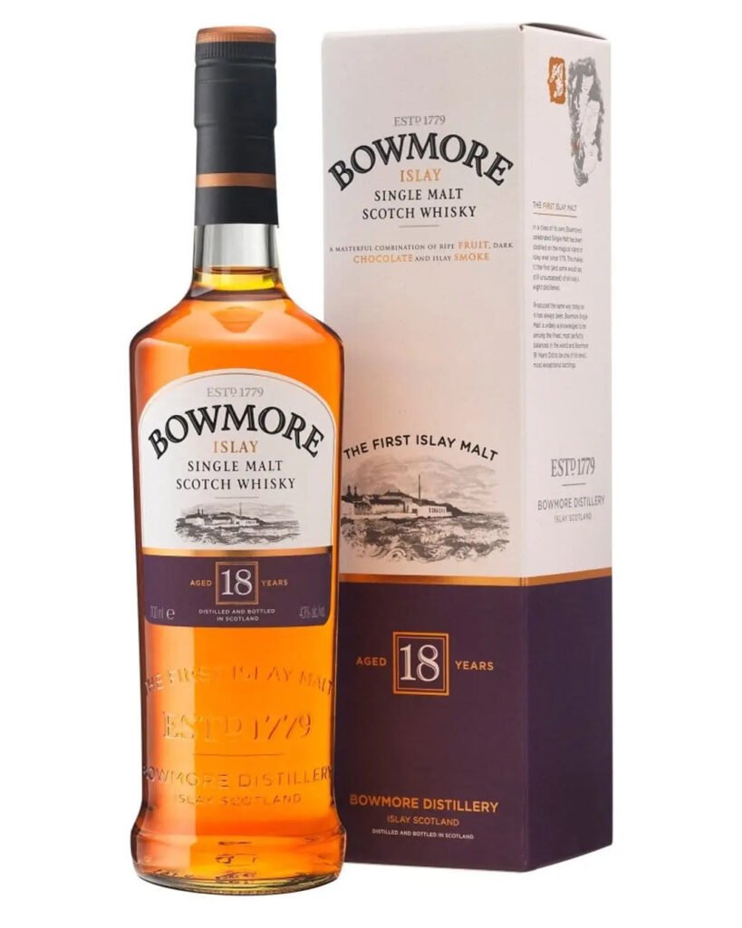 Bowmore 18 Year Old Islay Whisky 70 cl
