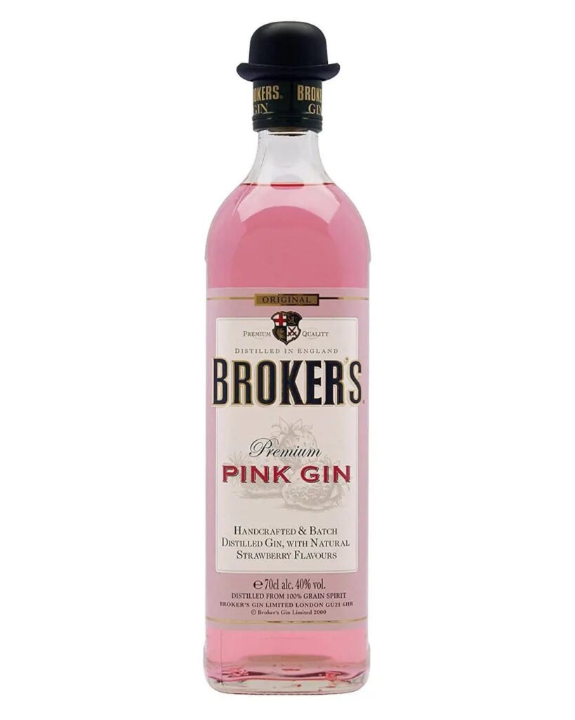 Brokers Pink Gin 70 cl