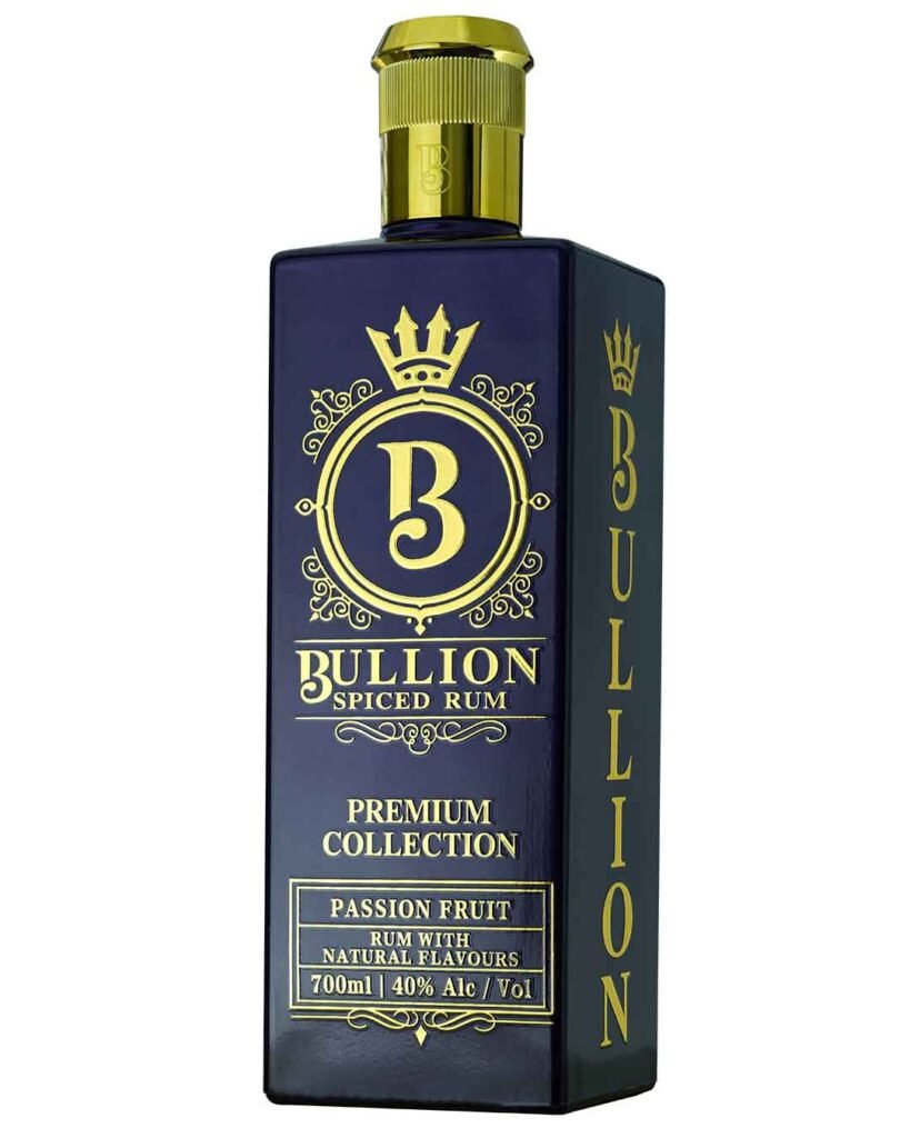 Bullion Spiced Passion Fruit Flavoured Rum 70 cl