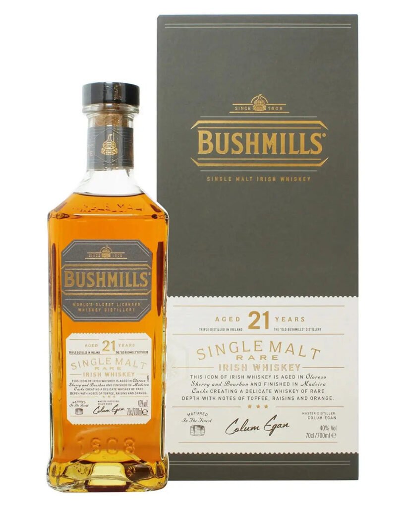 Bushmills 21 Year Old Whiskey 70 cl