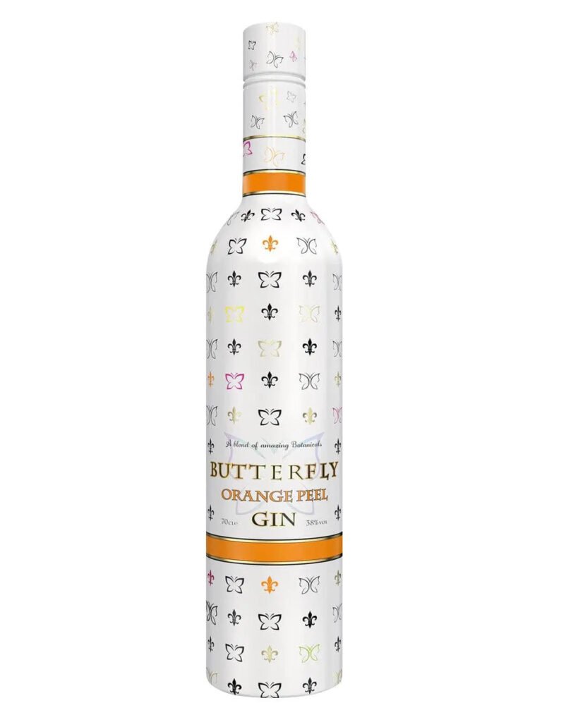 Butterfly Orange Peel Gin 70 cl