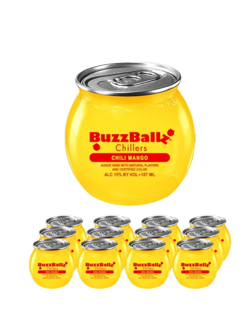 BuzzBallz Chili Mango Cocktail 12 x 200 ml Pack