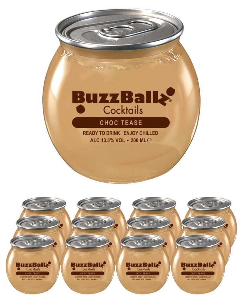 BuzzBallz Choc Tease Cocktail 12 x 200 ml