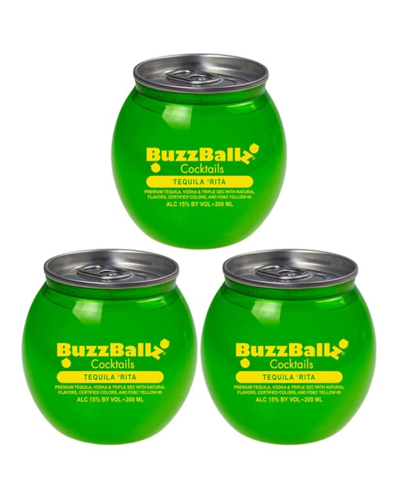 BuzzBallz Tequila Rita Cocktail 3 x 200 ml