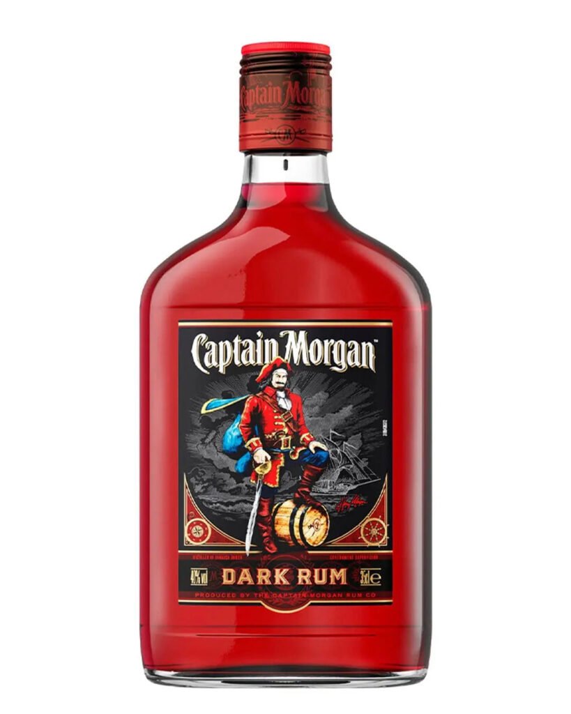 Captain Morgan Dark Rum Half Bottle 35 cl