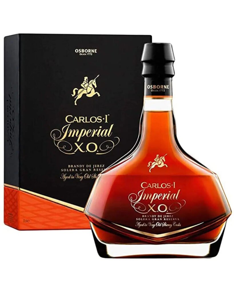 Carlos I Imperial XO Gran Reserva Brandy de Jerez Gift Box 70 cl