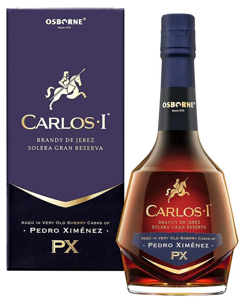 Carlos I Pedro Ximenez Brandy de Jerez Gift Box 70 cl