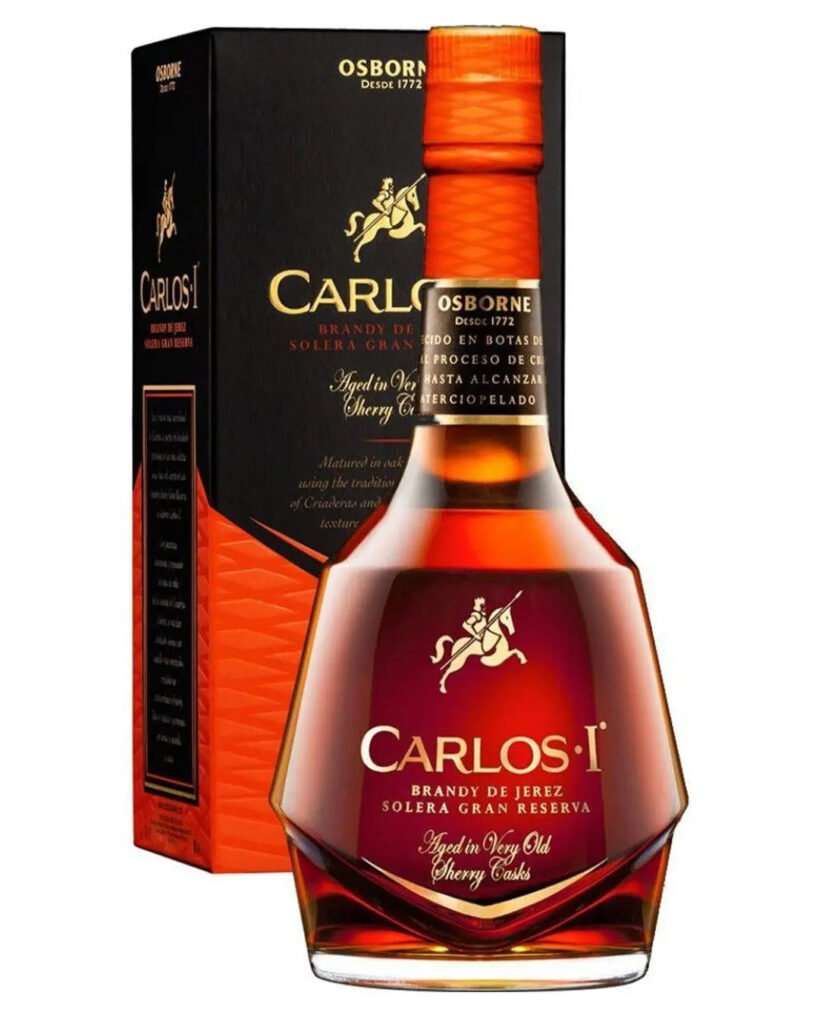Carlos I Solera Gran Reserva Brandy de Jerez Gift Box 70 cl
