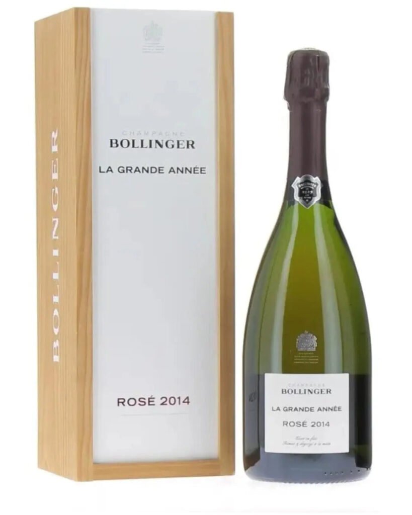 Bollinger La Grande Annee Rosé 2014 Vintage Champagne 75 cl
