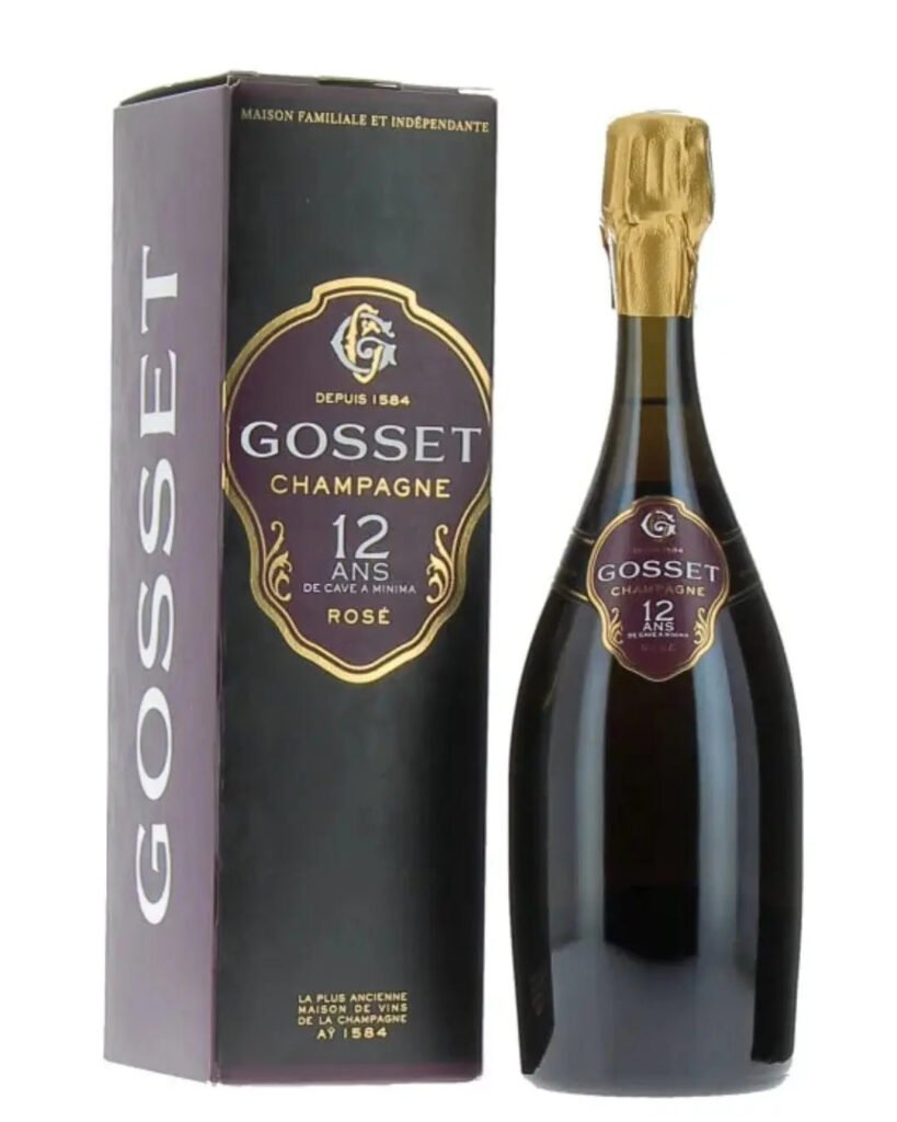 Gosset 12 Ans de Cave A Minima Rosé Champagne Gift Box 75 cl
