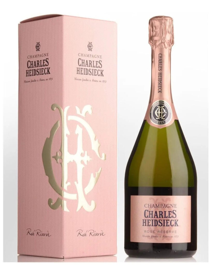 Charles Heidsieck Rosé Reserve Champagne Gift Box 75 cl
