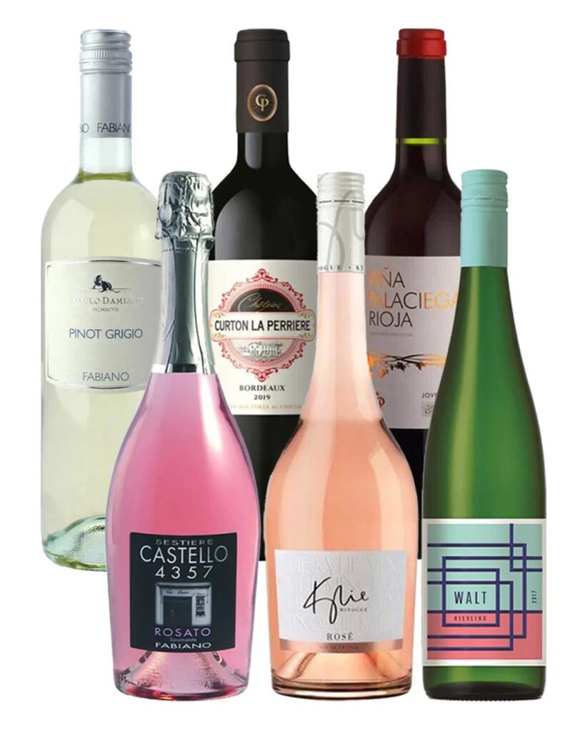 Christmas Mixed Wine Case 6 x 75 cl