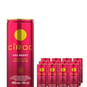 Ciroc Red Berry Premixed Cocktail Can Multipack, 12 x 250 ml