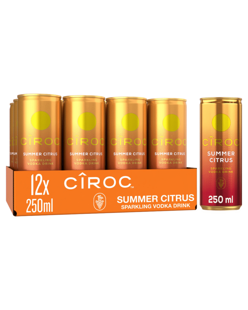 Ciroc Summer Citrus Premixed Cocktail 12 x 250 ml